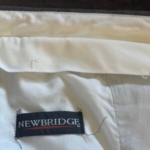Newbridge gray suit pant with cuffs